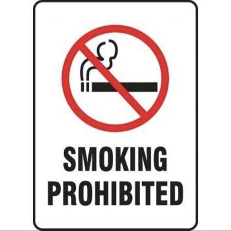 Accuform FLAMMABLE SAFETY SIGN NO SMOKING MSMG529XT MSMG529XT